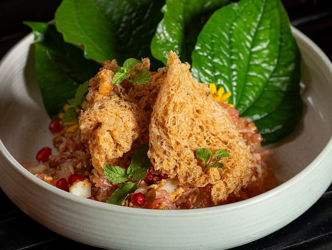 Signature Dish Spotlight – Yum Som O Tabtim Siam Pla Kapong Fu
